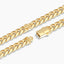 8 mm Cuban Bracelet in Gold