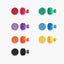 Monochrome Essentials: Circle Stud Earrings (7 PACK)