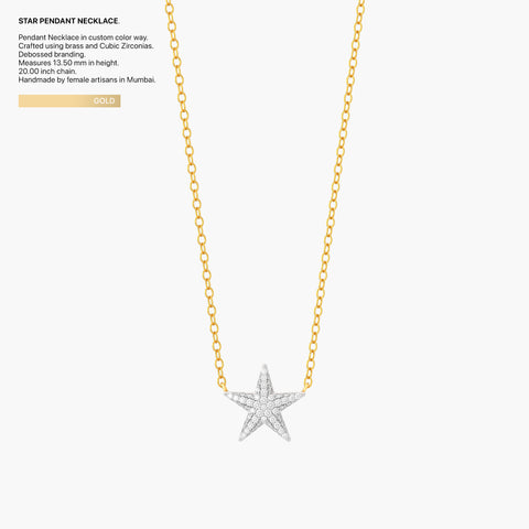 Star Pendant Necklace