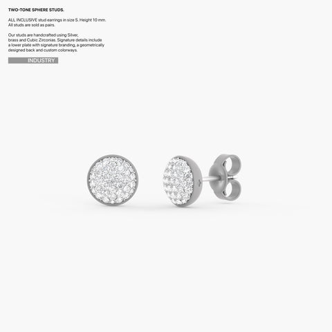 Two-Tone Sphere Studs in Industry