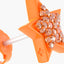 Monochrome Dreamer Studs in Tangerine